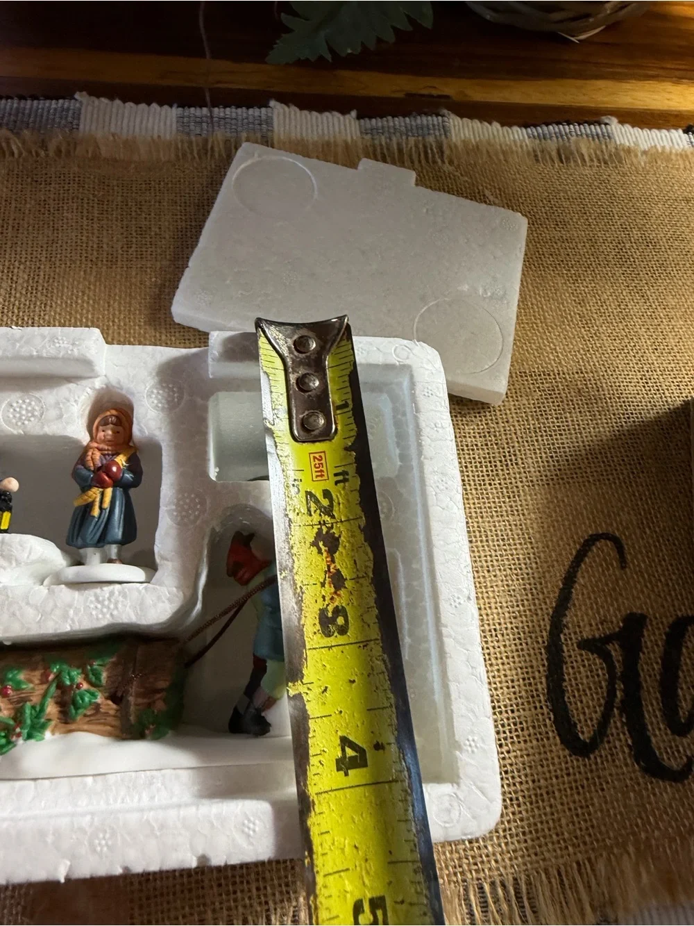 Department 56 Porcelain Carolers with Yule Log – Department 56